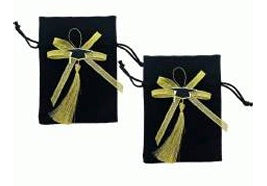 Grad Favor Bag Velvet | 2pc | 10x13cm