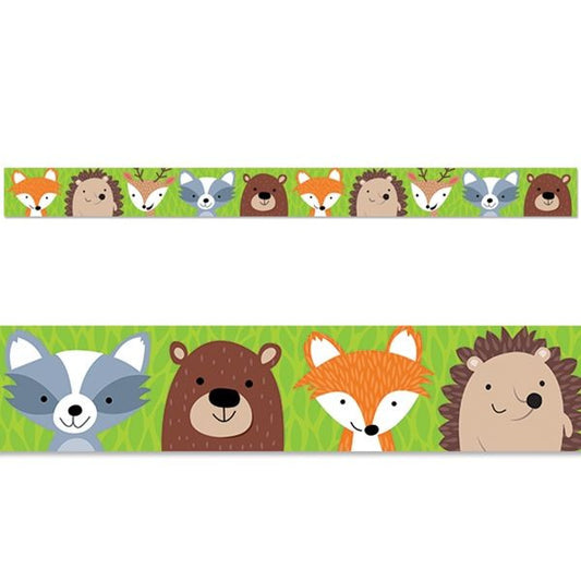 Border Woodland Friends 48 ft. 2 Strips