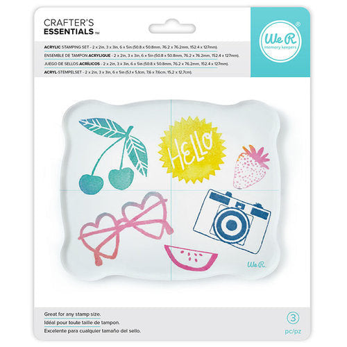 ACRYLIC BLOCK SET 3PCS