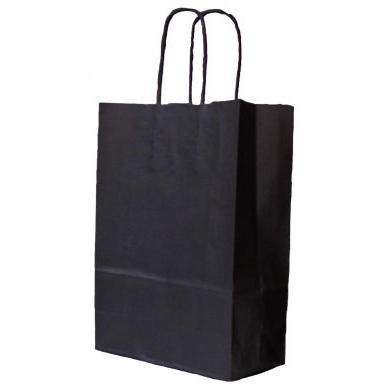 CRAFT BAG MEDIUM 19X10X25CM BLACK 3PC