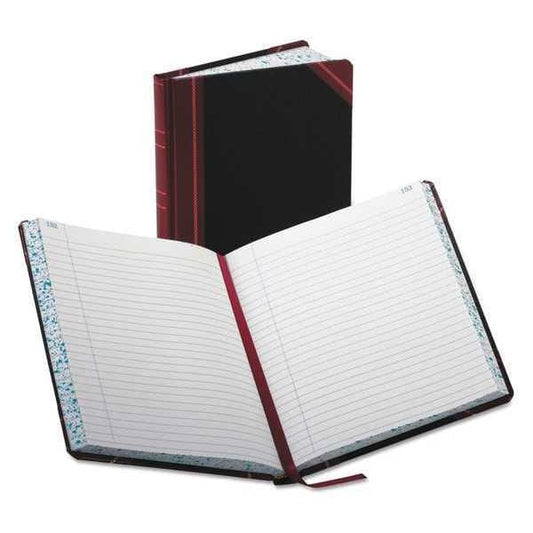 RECORD BOOK 300 PG BLACK 9 X 7 #A-38-300-R