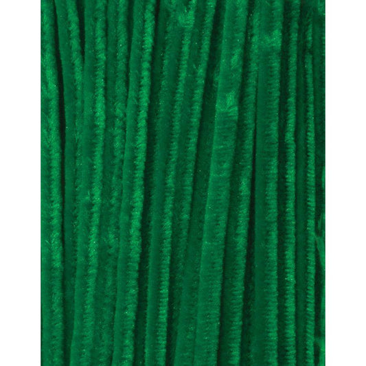 ATIVITY STREET JUMBO STEMS CHENILE KELLY GREEN