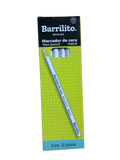 MARCADOR DE CERA BLANCO