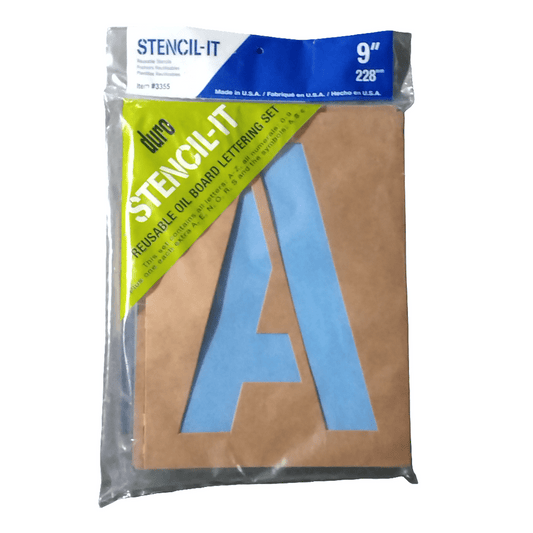 9" REUSEABLE STENCIL KT