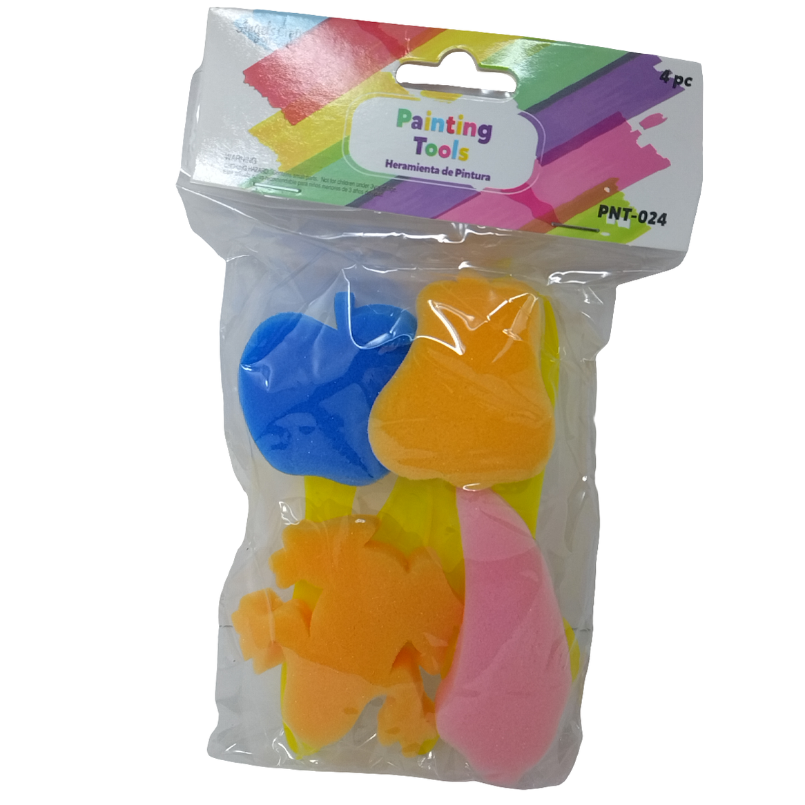 SPONGE PAINT STAMP 4PCS
