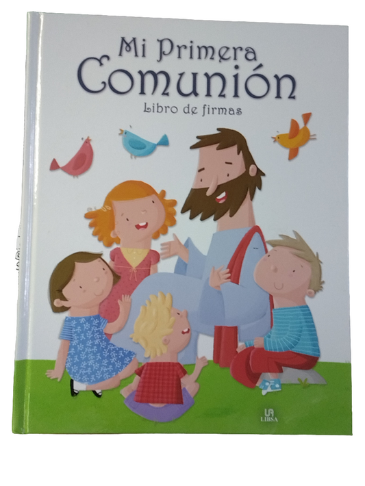 MI PRIMERA COMUNION LIBRO DE FIRMAS