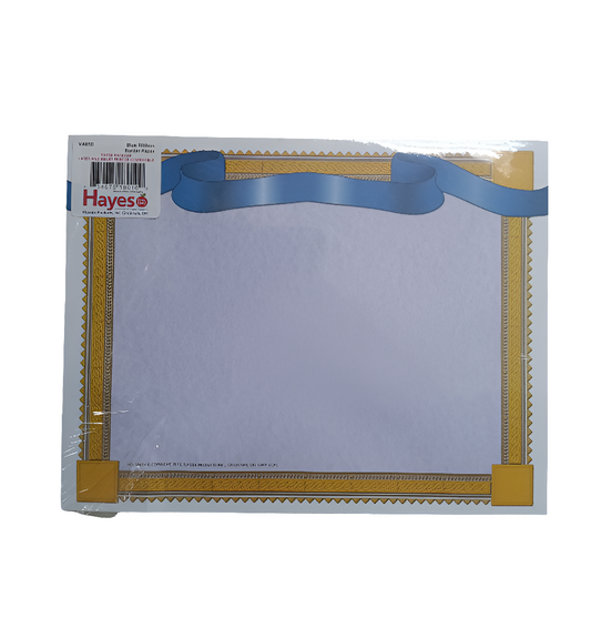 BLUE RIBBON BORDER PAPER 8.5" X 11" 50 PC