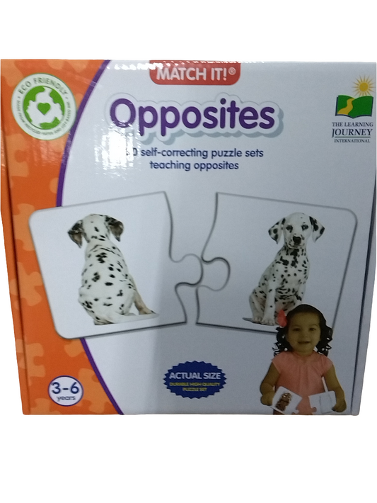 MATCH IT! OPPOSITES 30PCS