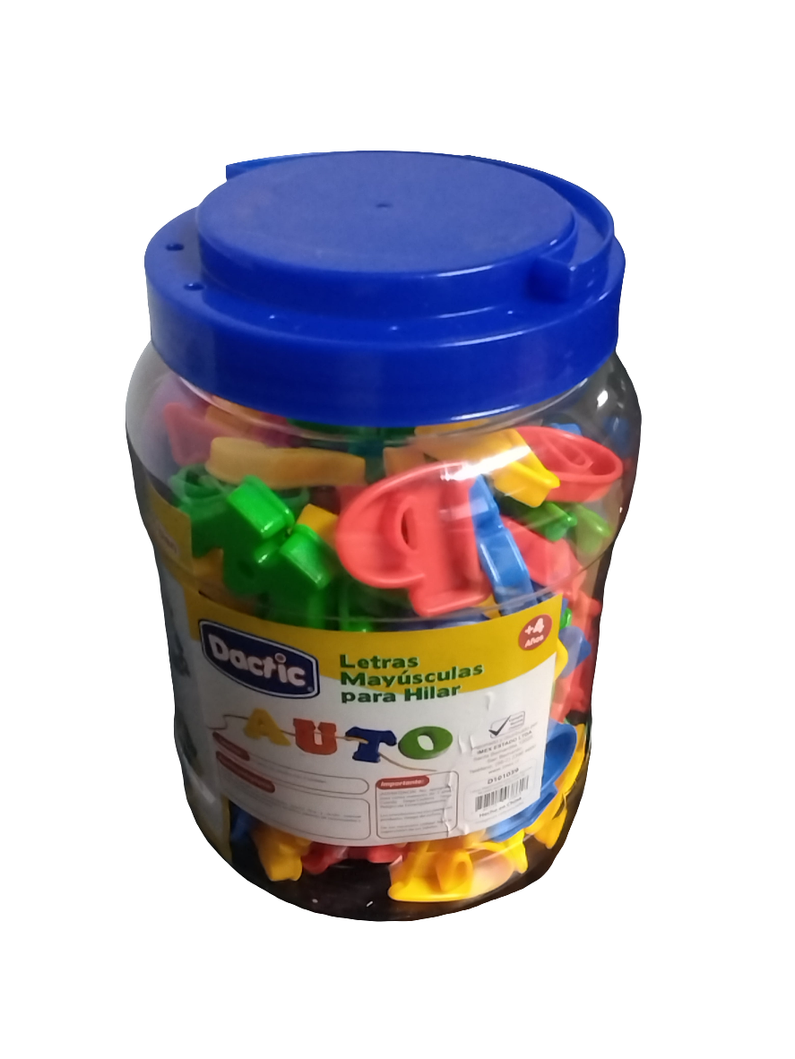 LETRAS MAYÚSCULAS PARA HILAR