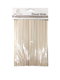 WOODEN DOWEL STICKS 40PCS 5X150MM