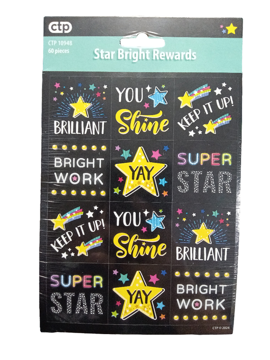 STAR BRIGHT REWARD STICKERS