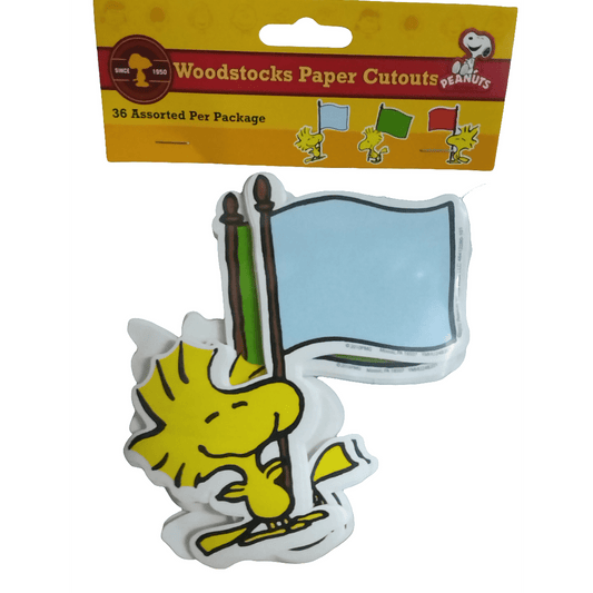 PEANUTS ASSORTED WOODSTOCK CUT-OUTS