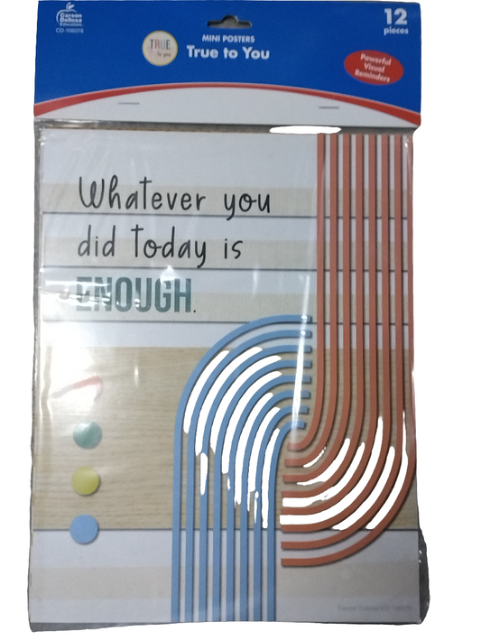 MINI POSTERS: TRUE TO YOU POSTER SET 12PCS