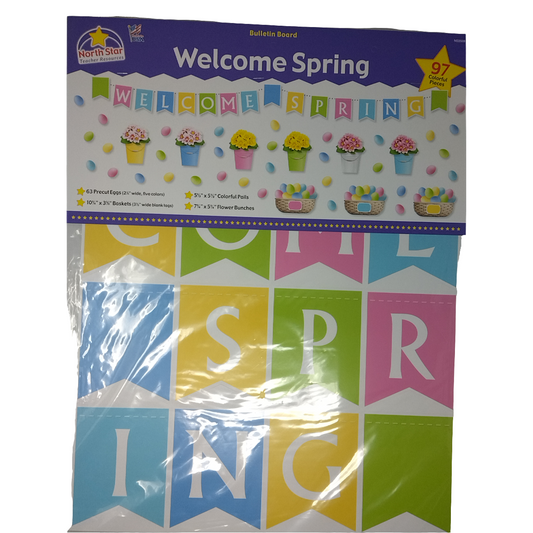 WELCOME SPRING BULLETIN BOARD