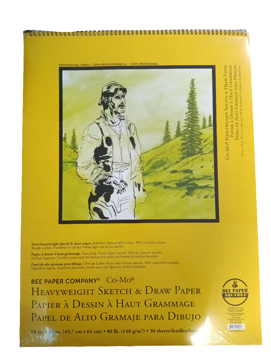 CO-MO HEAVYWEIGHT SKETCH PAPER 18 X 24