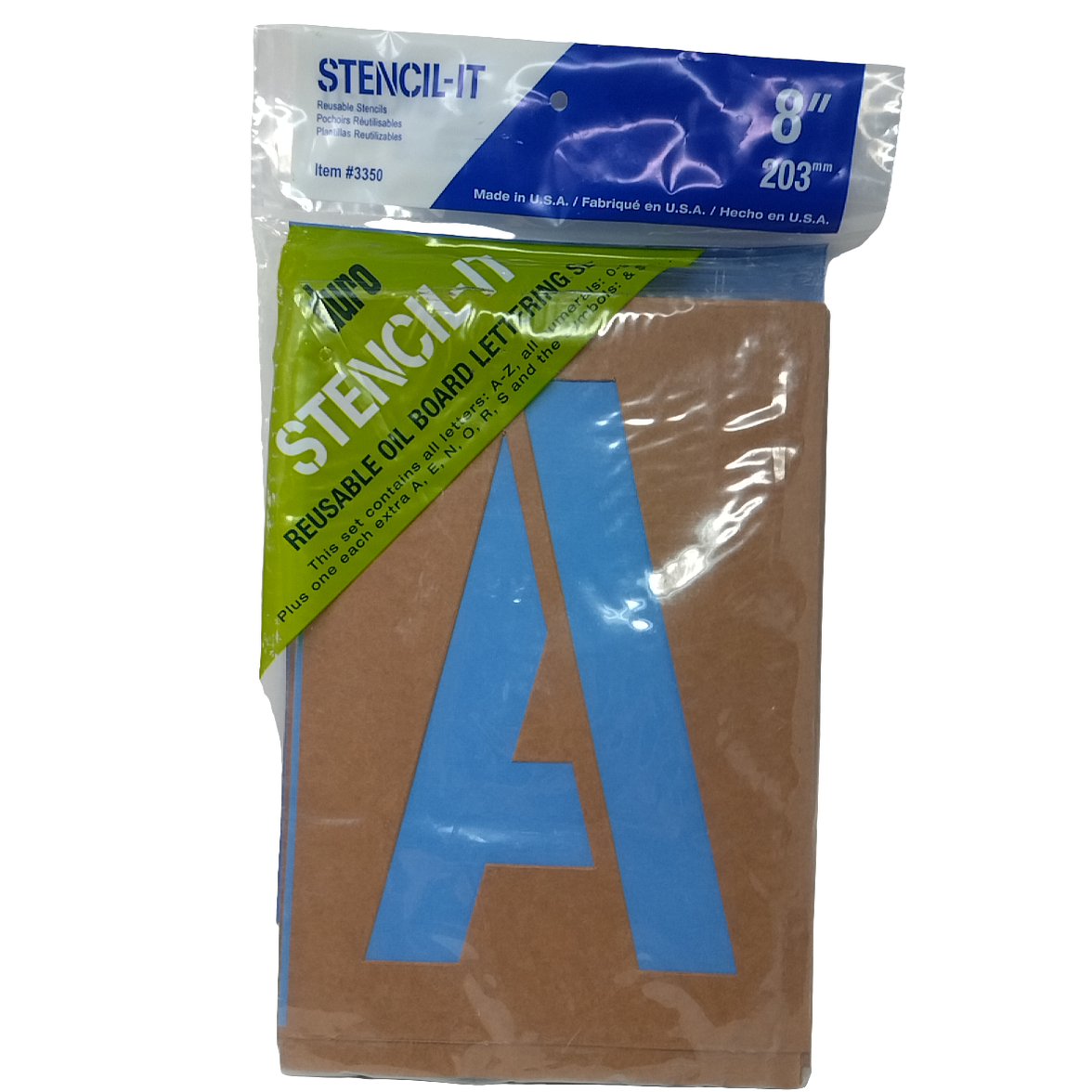 8" REUSEABLE STENCIL KT