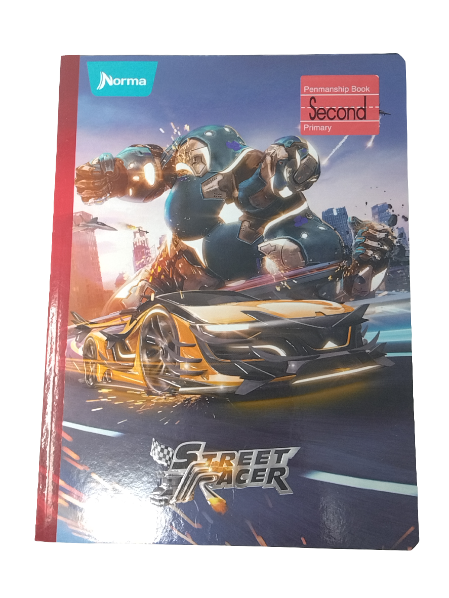 LIBRETA SECOND STREET RACER 160 PG