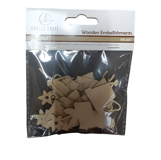 24 ct.Unfinished Wooden