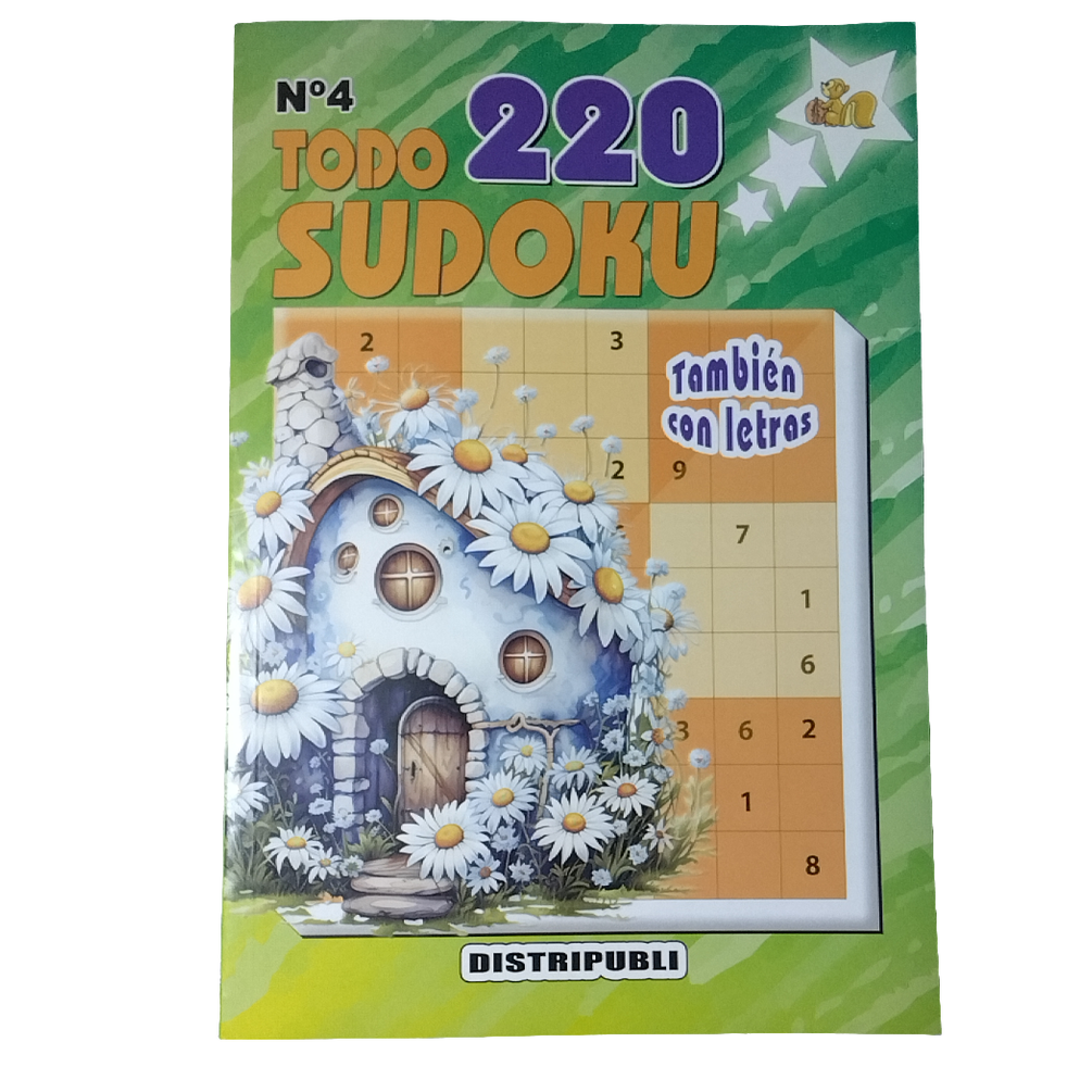 SUDOKO 220 PAGINAS