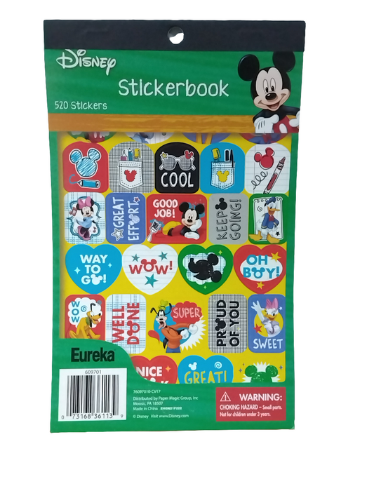 STKR BOOK MCKY MOUSE&FRNDS MOT