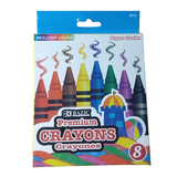 8 COLOR SUPER JUMBO PREMIUN CRAYON