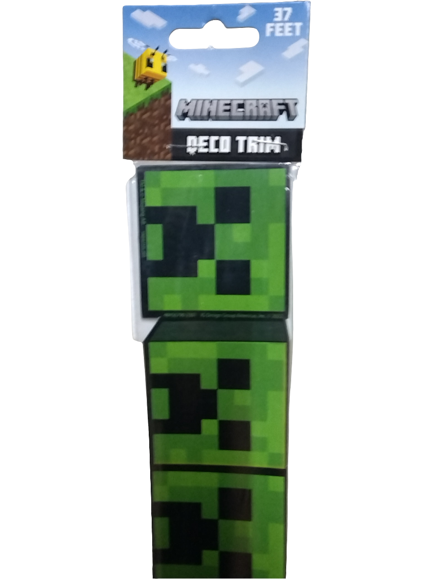 MINECRAFT CREEPER LINEUP BORDER