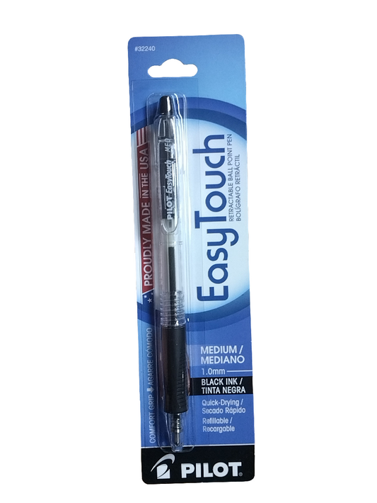 EASYTOUCH RETRACTABLE MEDIUM BLACK