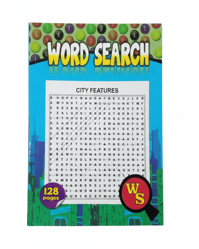Pocket Size Word Search Book