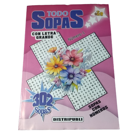 302 SOPAS DE LETRAS