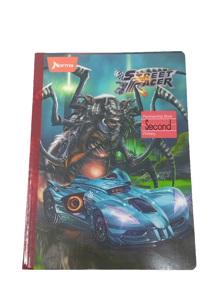 LIBRETA SECOND STREET RACER 160 PG