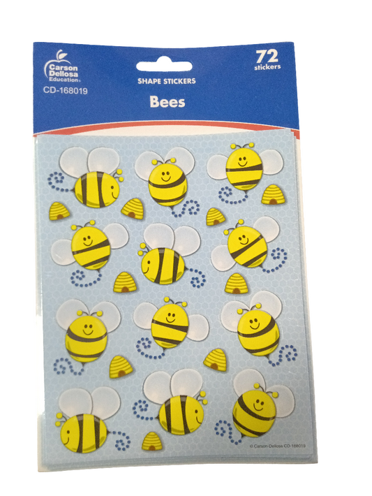BEES SHAPE STICKERS