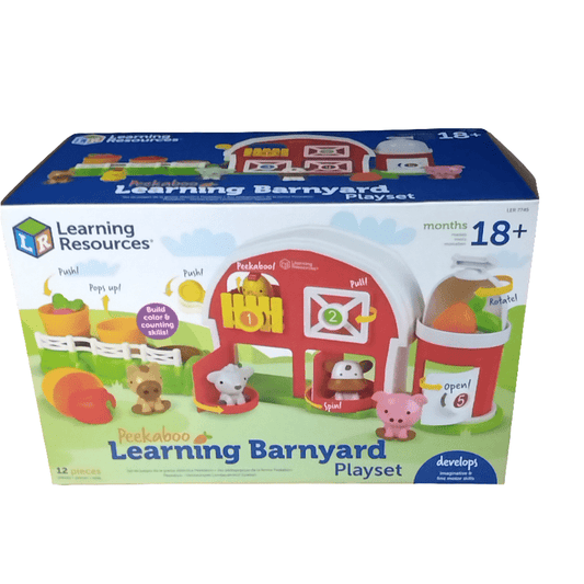 PEEKABOO LEARNING BARNYARD PLAYSET