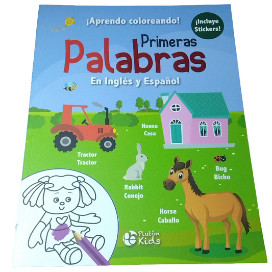 PRIMERAS PALABRAS EN INGLES Y ESPAÑOL