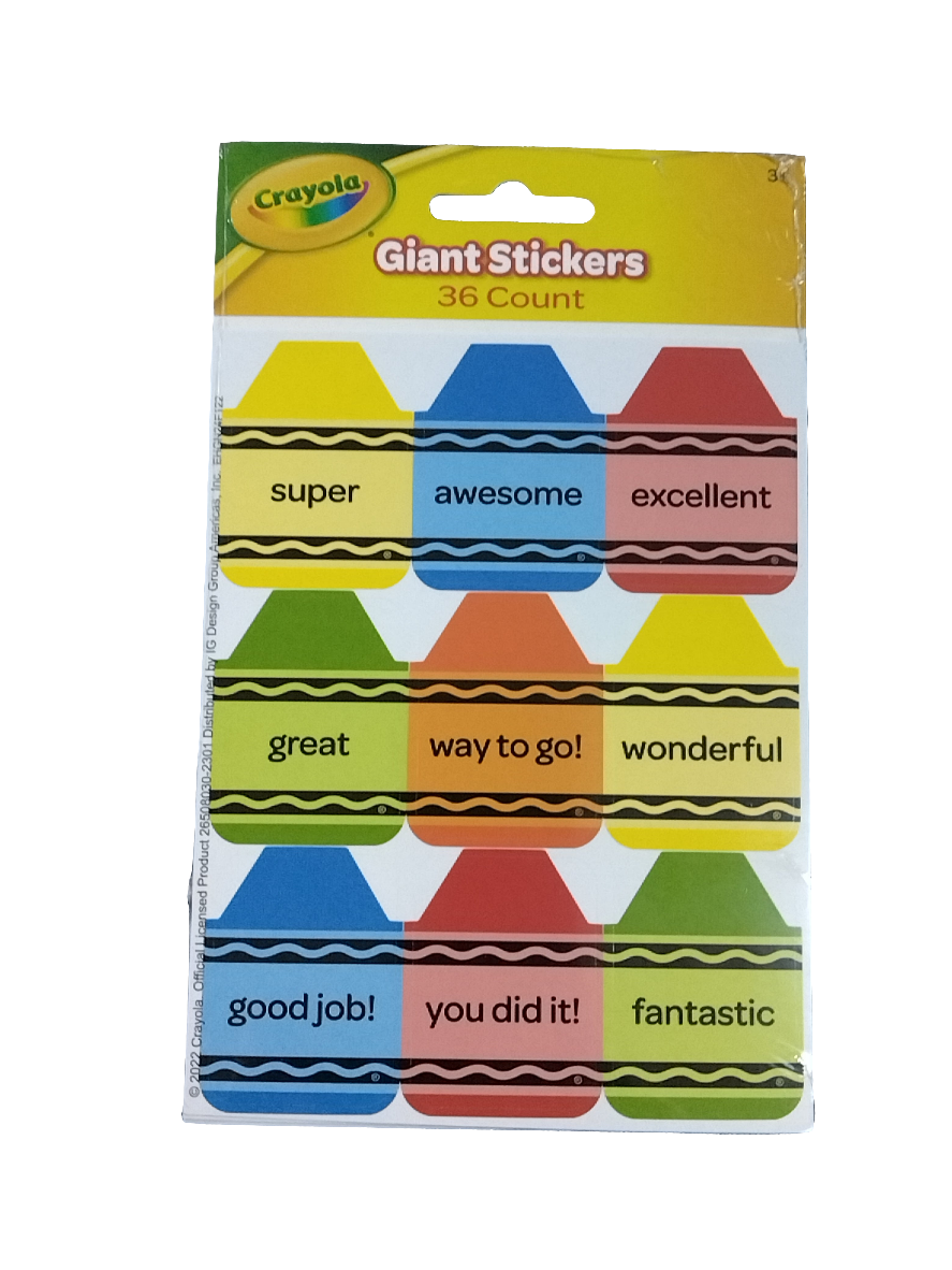 Crayola Giant Stickes