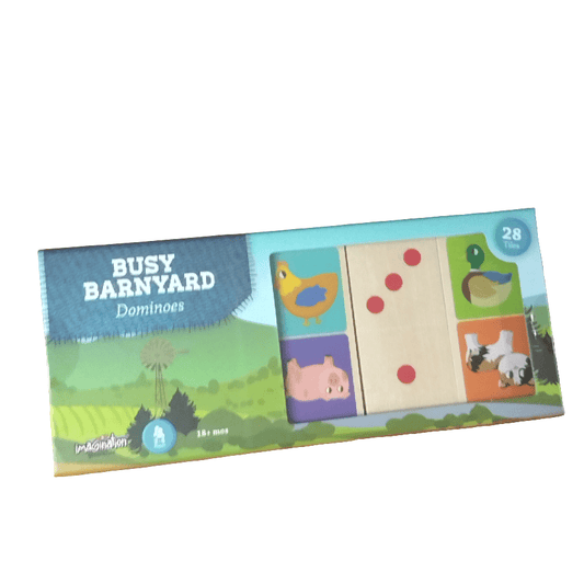 BUSY BARNYARD DOMINOES