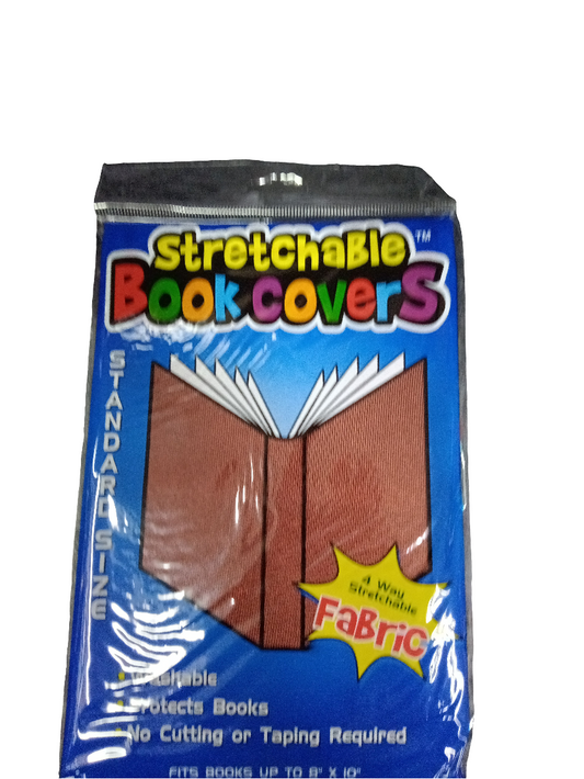 Book Covers Stretch Jumbo Asst