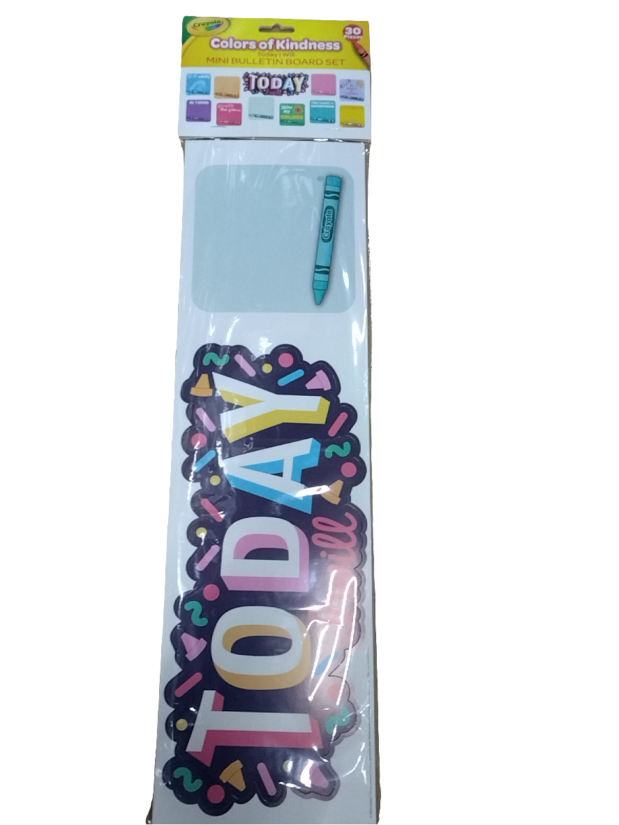 CRAYOLA® COLORS OF KINDNESS TODAY I WILL MINI BULL