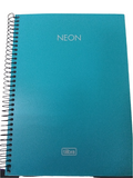 LIBRETA UNIVERSITARIA NEON-AZUL