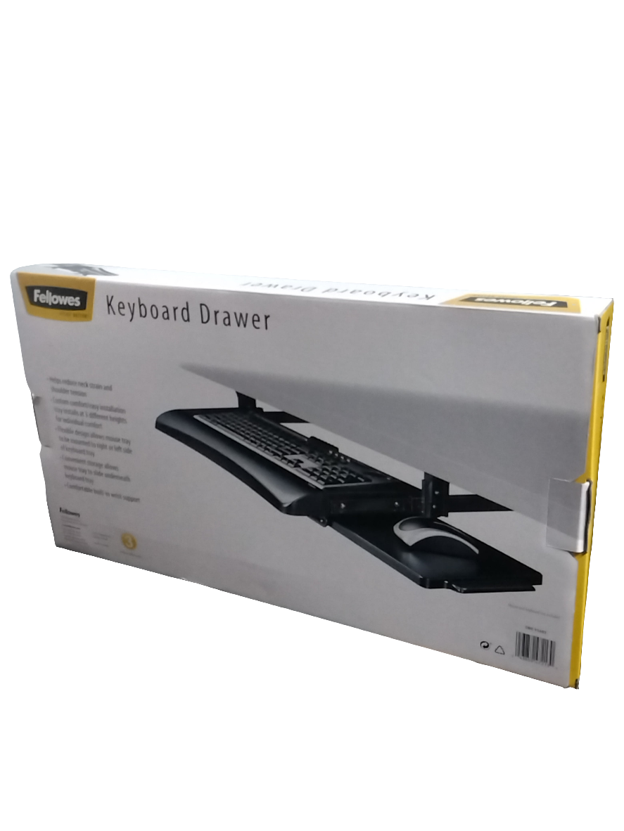 UNDERDESK KEYBOARD DRAWER W/MOUSE TRAY