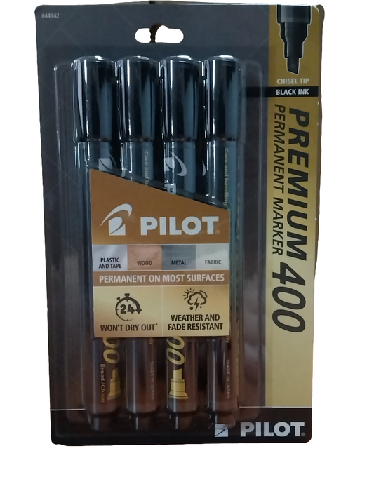 SCA-400 Marker 4Pk Black