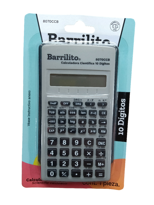 CALCULADORA CIENTIFICA 10 DIGITOS 136 FUNCIONES