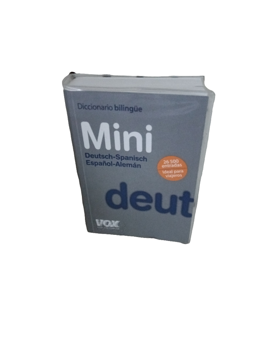 Diccionario Bilingue Aleman -Espanol/Esp
