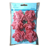FOAM FLOWER,RED, 2 12/INNER 6CT