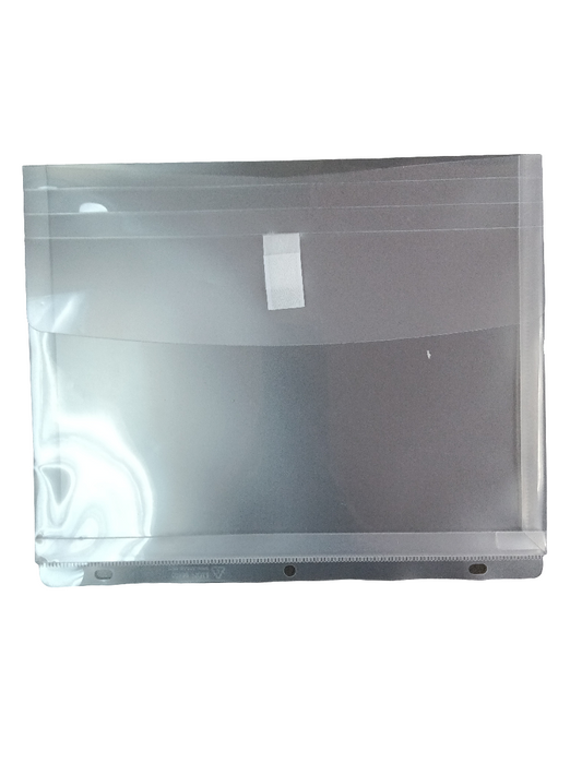 SOBRE PLASTICO CARTA EXP. PARA CARPETAS