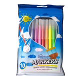 10 COLORS FINE LINE WASHABLE MARKERS