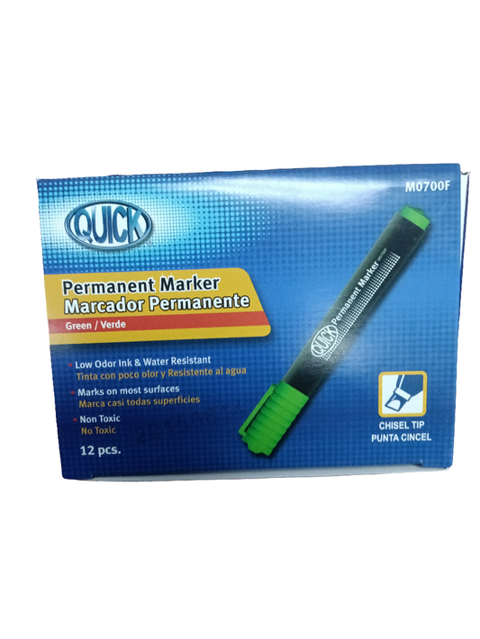 PERMANENT MARKER GREEN