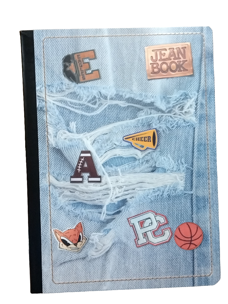 LIBRETA COSIDA JEAN BOOK REVOLUTION