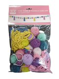 POM-POMS AND TASSELS GARLAND 60IN