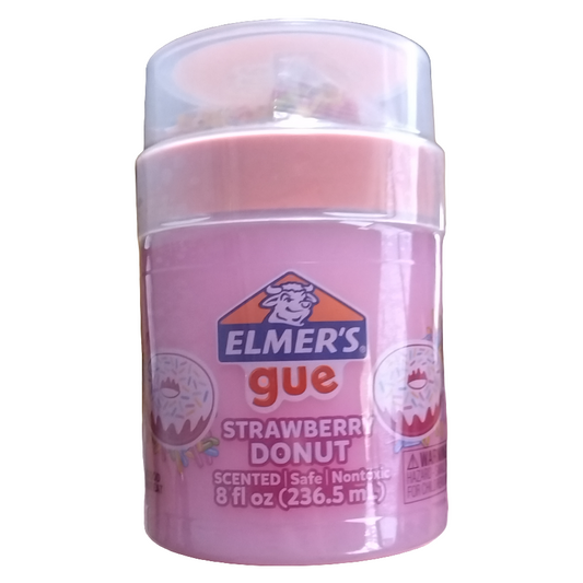 8OZ STRW DONUT MIXIN PREMADE SLIME