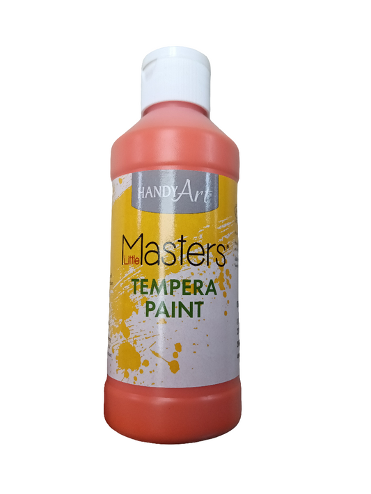 TEMPERA PAINT ORANGE 8 ONZ